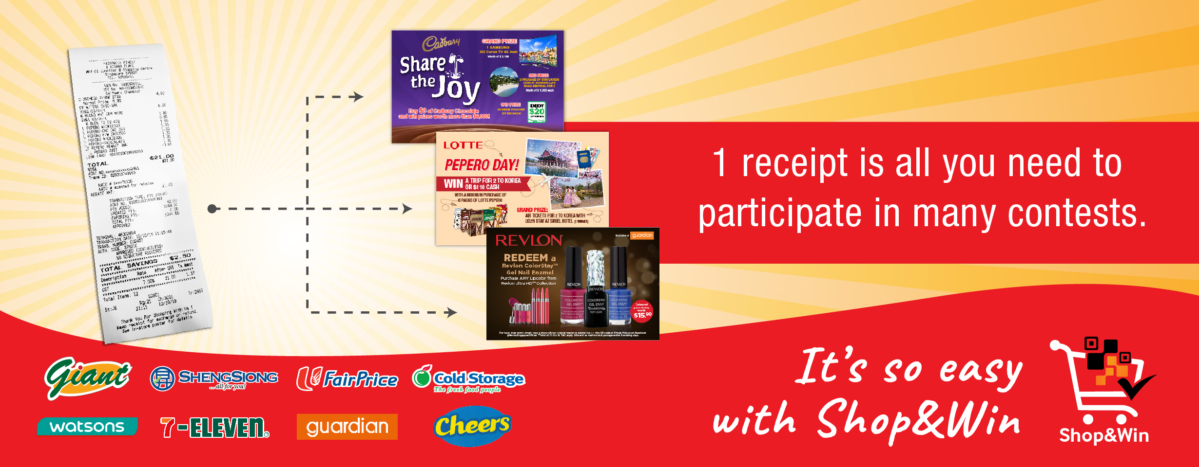 Shop&Win - 1 receipt is all you need