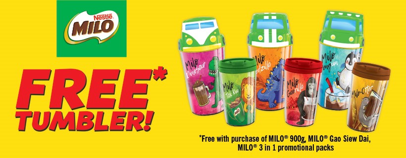 MILO® Free Tumbler Promotion
